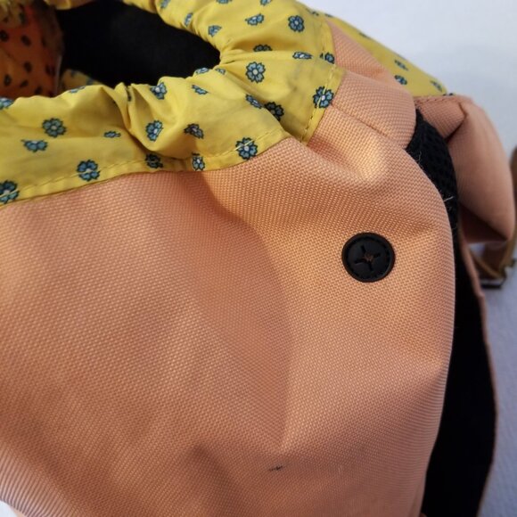 Herschel Poly Backpack For Unisex Salmon Apricot Pink Small Bag Bright Canvas - Picture 9 of 16